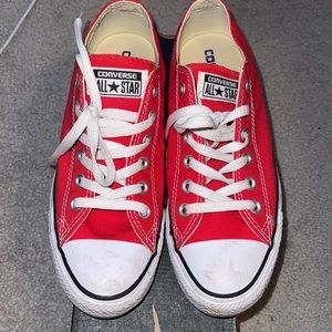 Converse Chuck Taylor All Star Lo Sneaker - Red